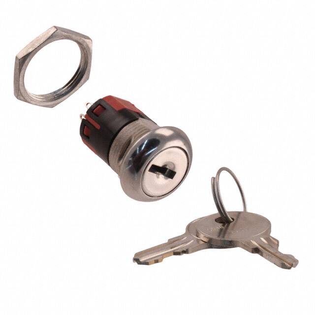 Y1011U2C203NQ SWITCH KEY 2POS SPDT 4A 125V 4PC