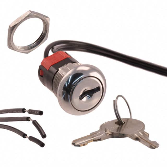 Y1011U2C2WCNQE SWITCH KEYLOCK 2POS SPDT 4A 125V