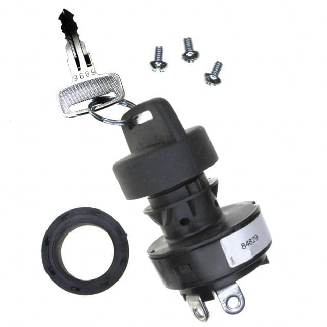 84829-07 SWITCH KEYLOCK 3POS SPDT 20A 12V