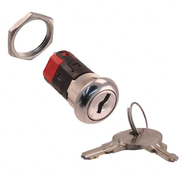 Y1011U2R203NQ SWITCH KEYLOCK 2POS SPDT 4A 125V
