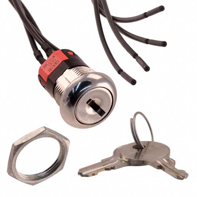 Y1417U2C2WCNQE SWITCH KEYLOCK 3POS SP3T 4A 125V