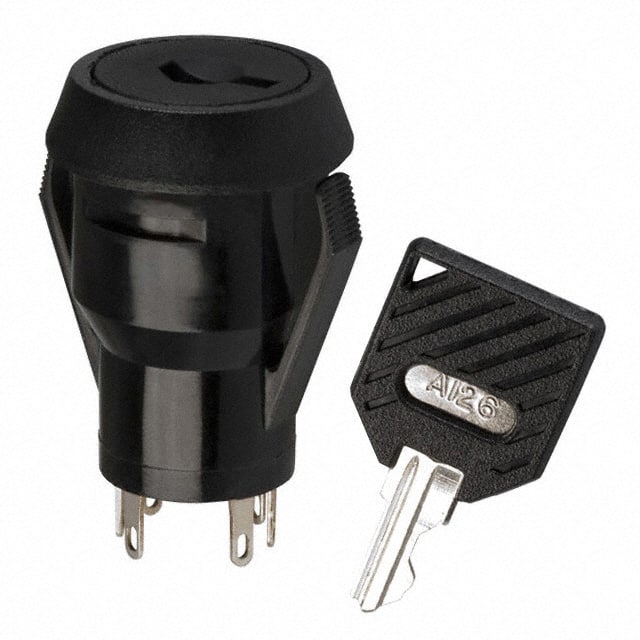 P10113TCM03Q22 SWITCH KEYLOCK 2POS SPDT 4A 125V