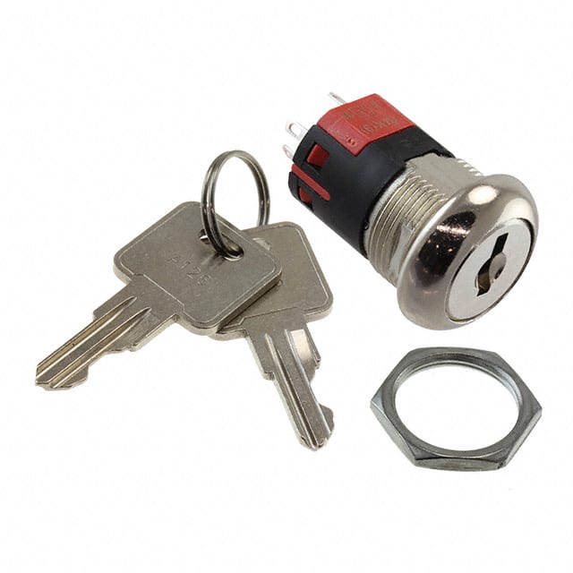 Y1011C2C203NQ SWITCH KEYLOCK 2POS SPDT 4A 125V