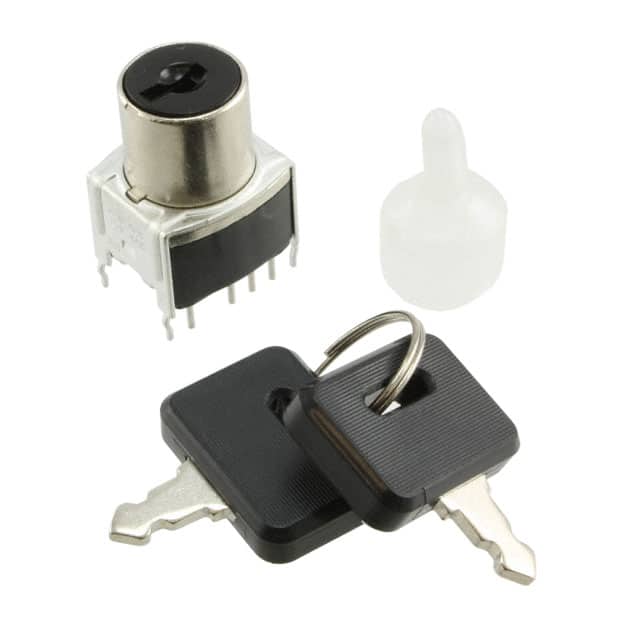 SK14EG13 SWITCH KEYLK 3POS SP3T 0.4VA 28V