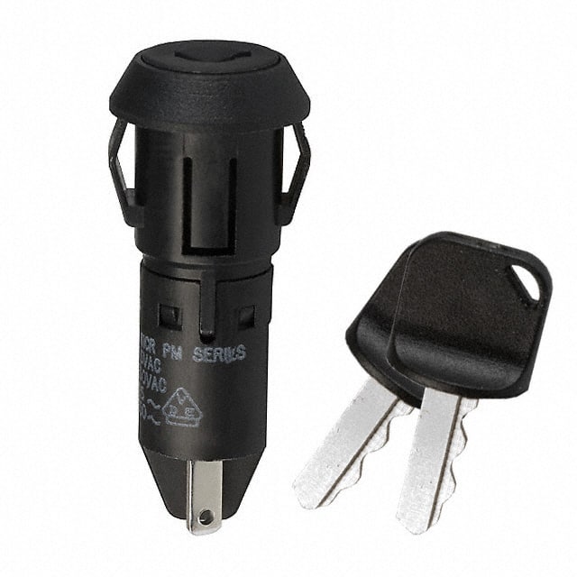 PM0613EBM05KQ22 SWITCH KEYLOCK 2POS SPST 4A 125V