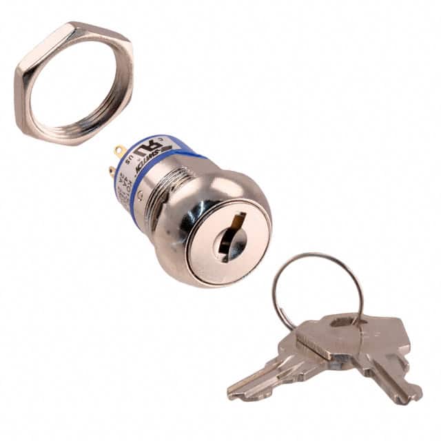 KO130QA126 SWITCH KEYLOCK 2POS DPDT 4A 125V