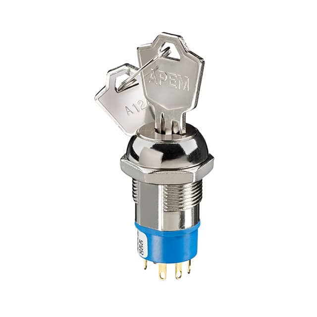 LK5ENB126N3 SW KEYLOCK SP3T 4A 125V CHROME