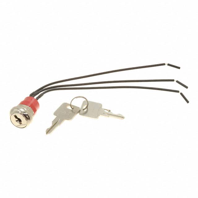 Y108122A2WCNQE SWITCH KEYLOCK 2POS SPDT 4A 125V