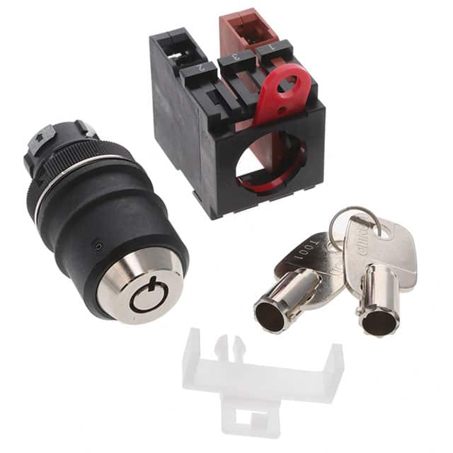 A22TK-2RL-11-K01 SWITCH KEYLCK 2POS DPST 10A 110V