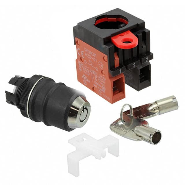 A22TK-2LR-11-K06 SWITCH KEYLCK 2POS DPST 10A 110V