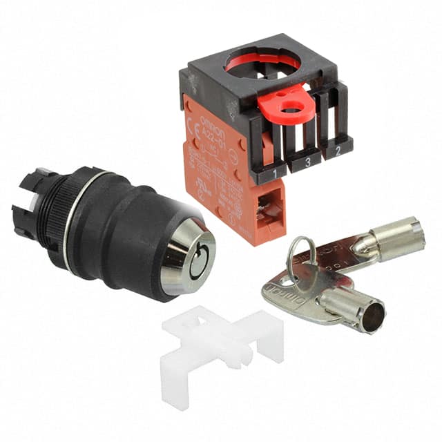 A22TK-2RR-01-K01 SWITCH KEYLCK 2POS SPST 10A 110V