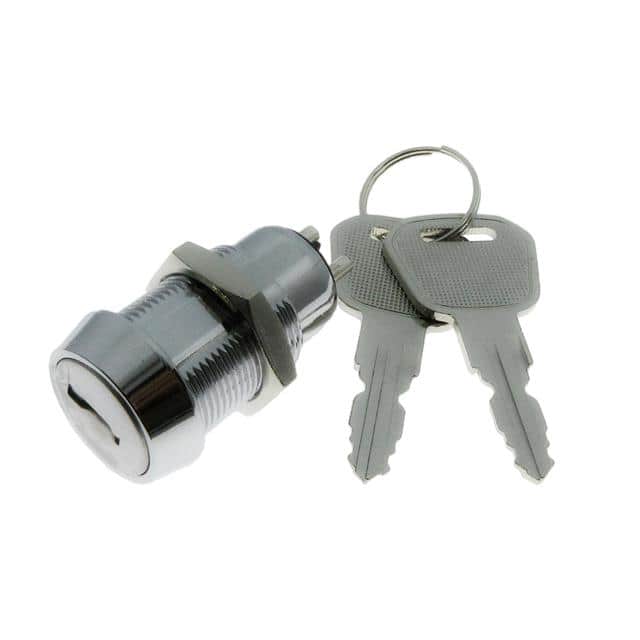SW-R-K10-A KEYLOCK SWITCH, 19MM, PANEL MOUN