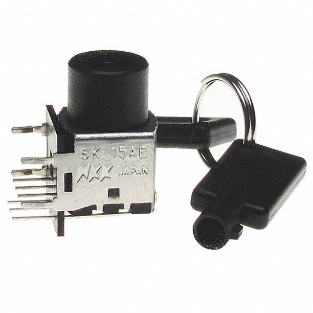 SK15AEG30 SWITCH KEYLK 5POS SP5T 0.4VA 28V