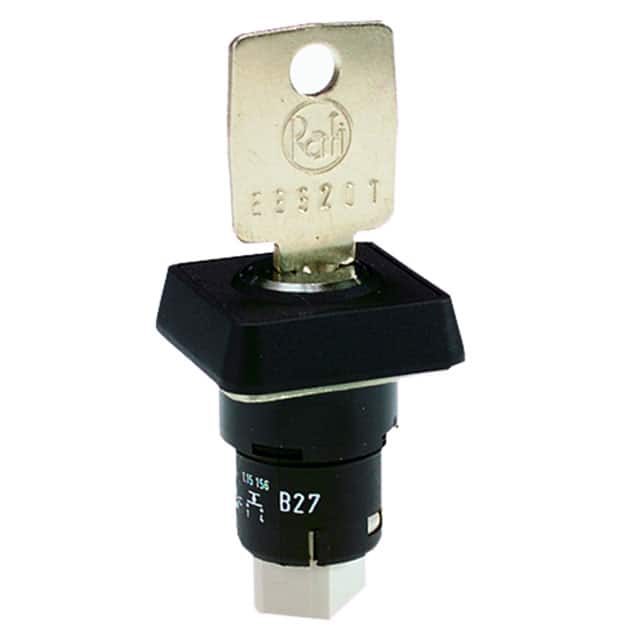 1.15156.0110000 SWITCH KEYLOCK SPST-NO 0.1A 35V