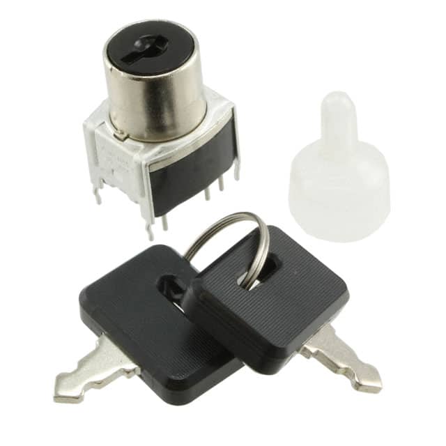 SK12AG13 SWITCH KEYLK 2POS SPDT 0.4VA 28V