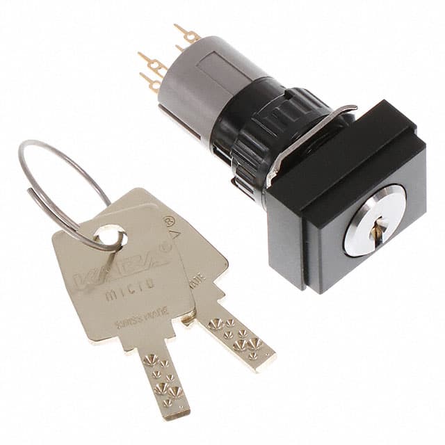 51-401.036K SWITCH KEYLOCK 2POS DPST .1A 42V