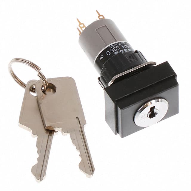 51-404.036D SWITCH KEYLOCK 2POS DPST .1A 42V