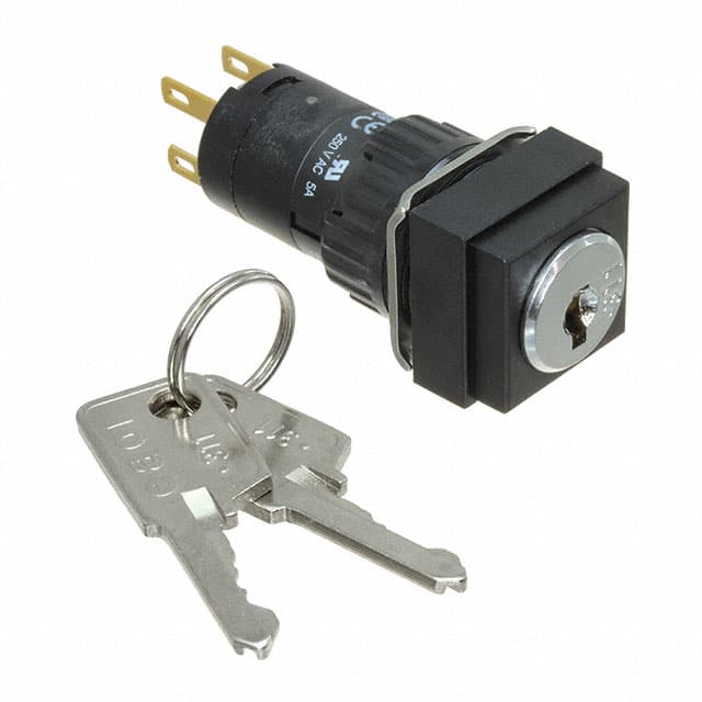 51-145.022D SWITCH KEYLOCK 2POS DPST 5A 250V
