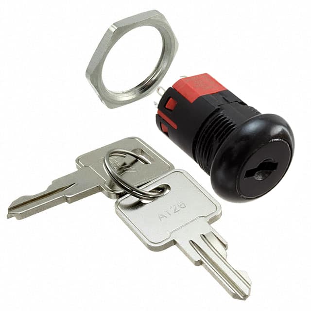 Y1011U2C803NQE SWITCH KEYLOCK 2POS SPDT 4A 125V
