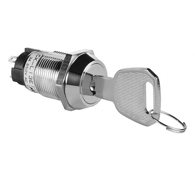CKL13EFW01-015 SWITCH KEYLOCK 3POS SPDT 3A 250V
