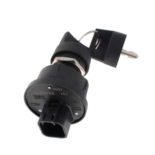 95060-01 SWITCH ROT IGN 4POS PLSTC