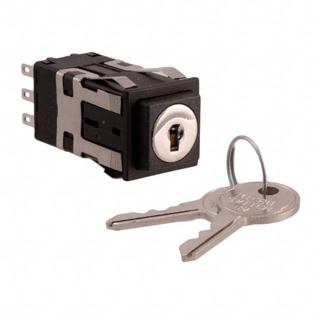 AML27ABK2AC21BA SWITCH KEYLOCK 2POS DPDT 3A 125V