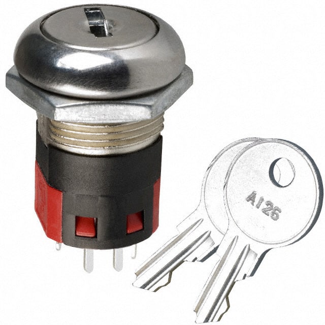 Y2011U2C202NQ SWITCH KEY 2POS DPDT 4A 125V 4PC