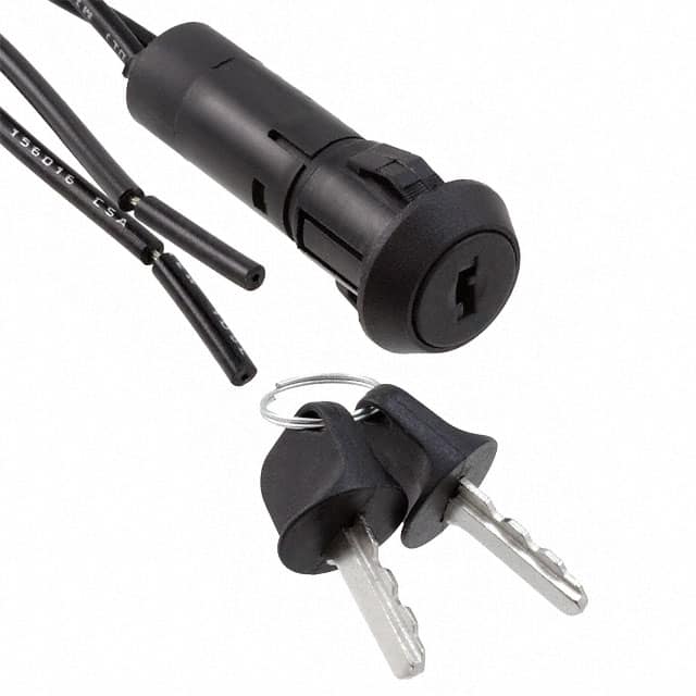 PM0613EBMWCKQ22 SWITCH KEYLOCK 2POS SPST 4A 125V