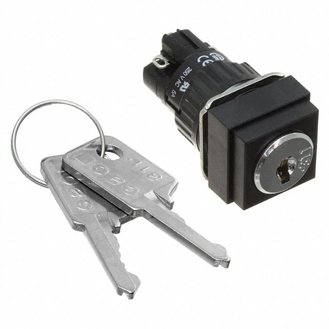 51-145.025D SWITCH KEYLOCK 2POS DPST 5A 250V