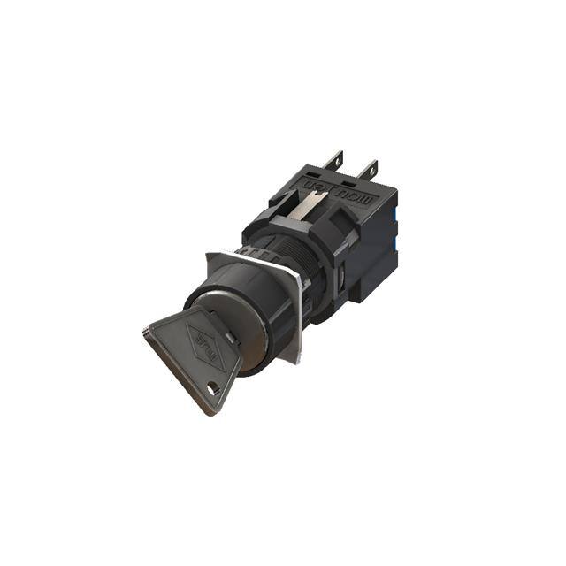M6K-A30S2-E KEY-3POS,STAY-2SPDT-C LOCK