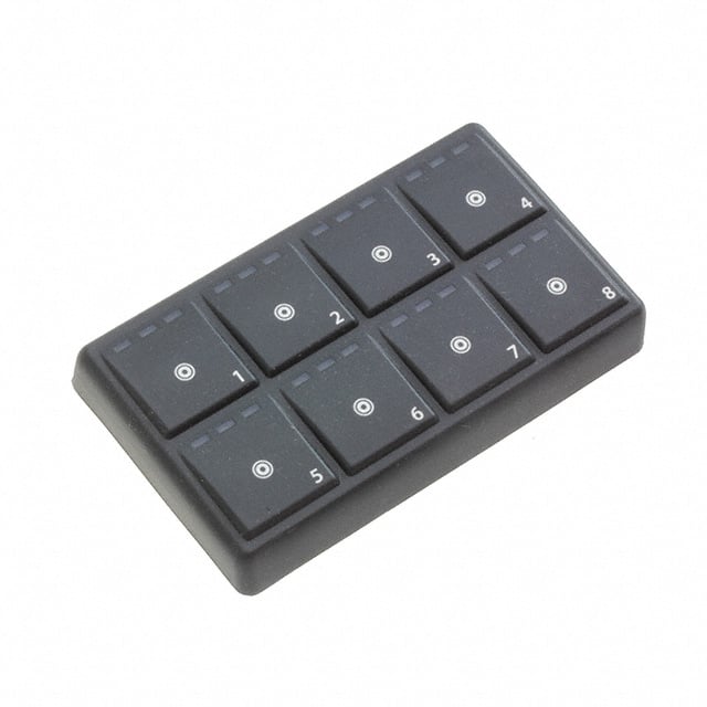 3K208-2RC3AG CAN-BUS KEYPAD, 8 BUTTON, HORIZO