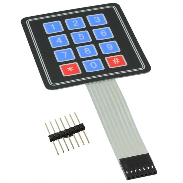 419 SWITCH KEYPAD 12 KEY NON-ILLUM