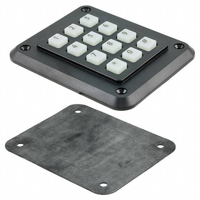 2K12T103 SWITCH KEYPAD 12 KEY 0.05A 24V