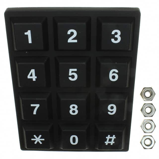 84LS-AB2-112-N SWITCH KEYPAD 12 KEY 0.01A 24V