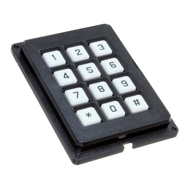 86AB2-102 SWITCH KEYPAD 12 KEY 0.01A 24V