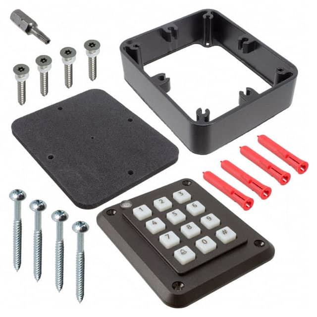 DE2KT103 SWITCH KEYPAD 12 KEY NON-ILLUM
