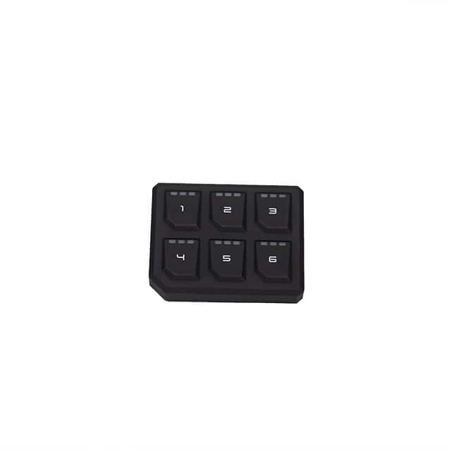 505201 CAN-BUS KEYPAD, 6 BUTTON, VERTIC