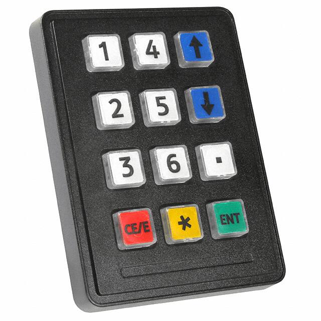 7207-1210203 SWITCH KEYPAD 12 KEY 0.05A 24V