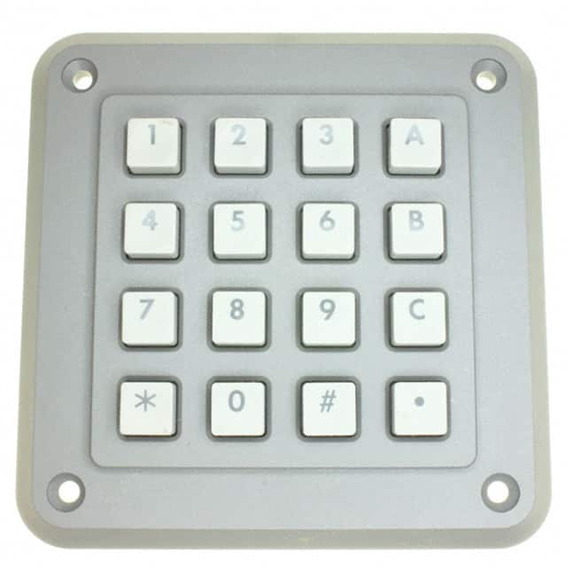 4K16T103 SWITCH KEYPAD 16 KEY 0.05A 24V