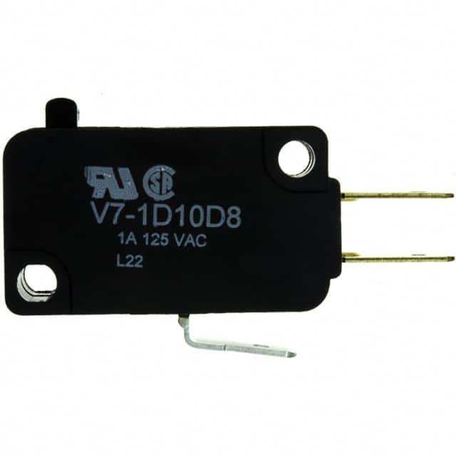 V7-1D10D8 SWITCH SNAP ACTION SPDT 1A 125V