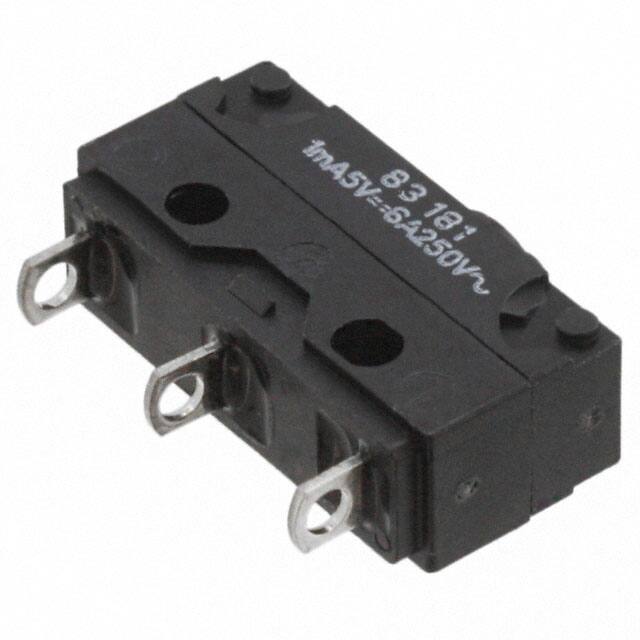 83181001 SWITCH SNAP ACTION SPDT 6A 250V
