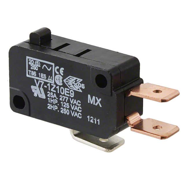 V7-1Z10E9 SWITCH SNAP ACTION SPDT 25A 277V