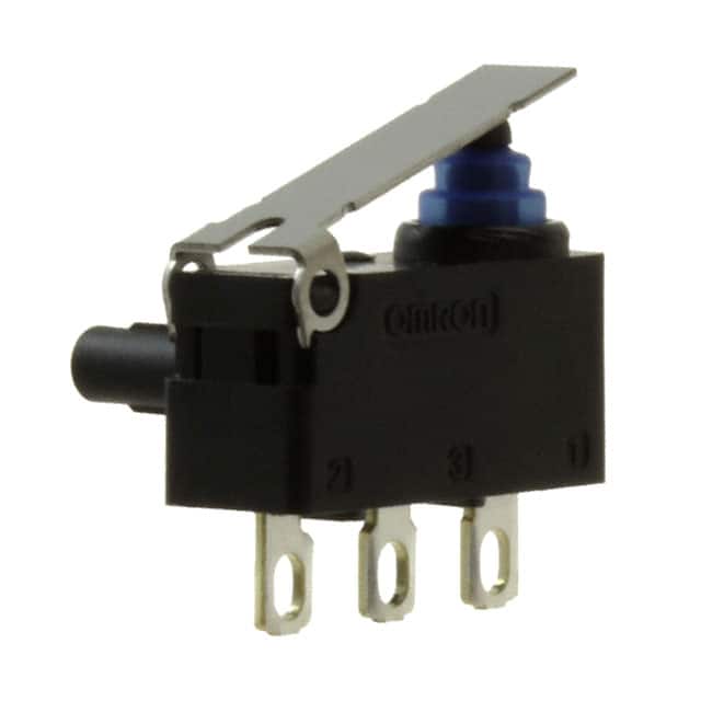 D2HWBL211HBYOMR SWITCH SNAP ACT SPDT 100MA 125V