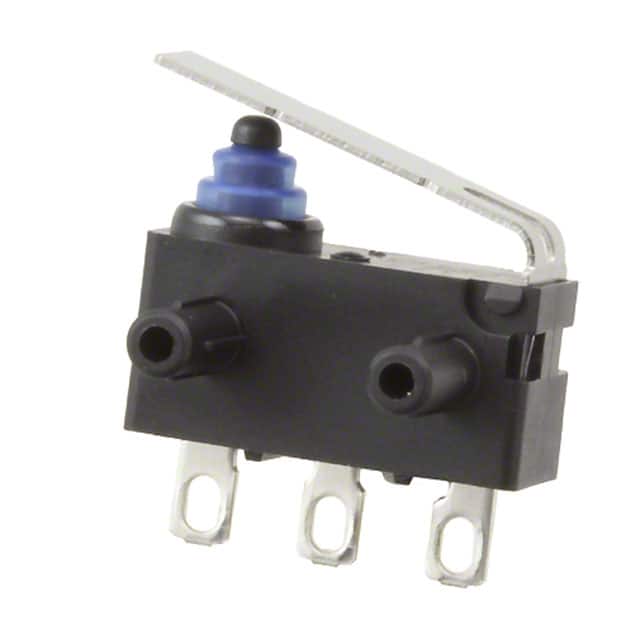 D2HW-BL261D SWITCH SNAP ACT SPDT 100MA 125V