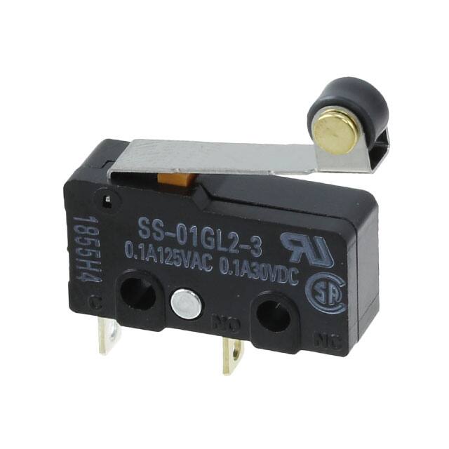 SS-01GL2-3 SWITCH SNAP SPST-NO 100MA 125V
