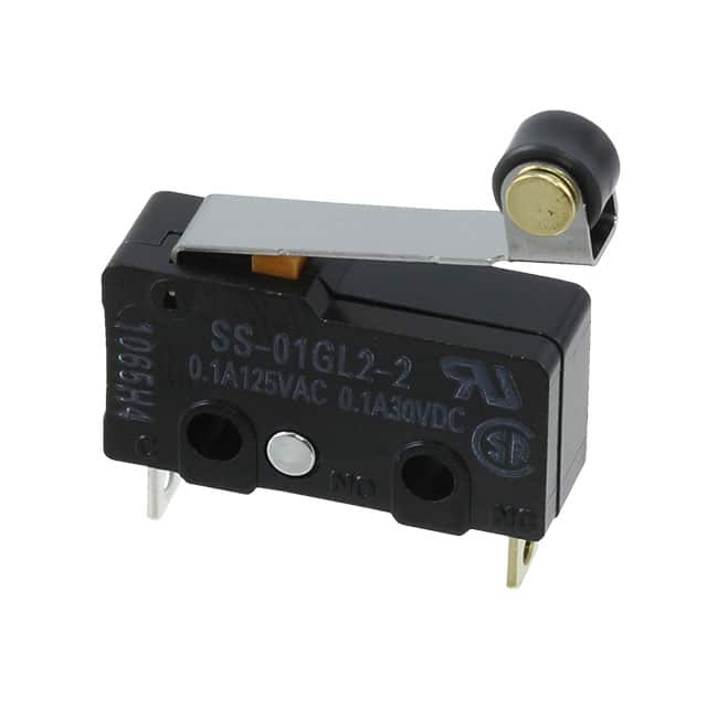 SS-01GL2-2 SWITCH SNAP SPST-NC 100MA 125V