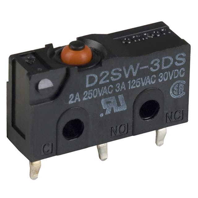 D2SW-3DS SWITCH SNAP ACTION SPDT 3A 125V