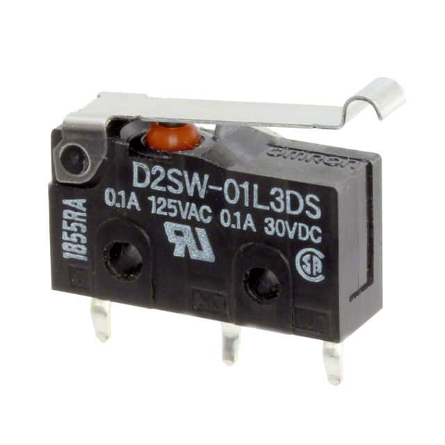 D2SW-01L3DS SWITCH SNAP ACT SPDT 100MA 125V