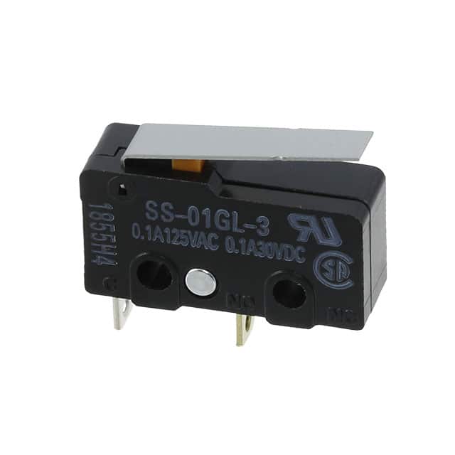 SS-01GL-3 SWITCH SNAP SPST-NO 100MA 125V