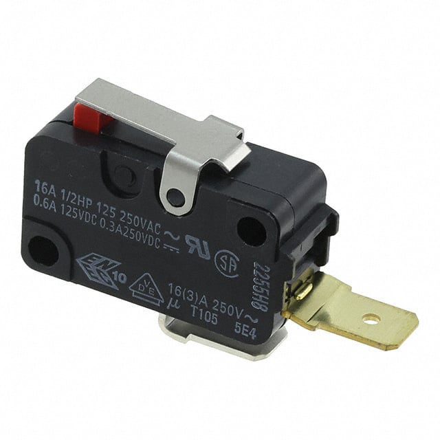 D3V-162-3C5-K SWITCH SNAP ACT SPST-NO 16A 250V
